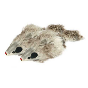 Игрушка Мышь Triol, Триол 9-10 см натуральный мех