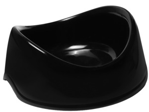 Миска Gamma пластиковая Инь Ян черная, Гамма