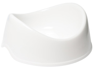 Миска Gamma пластиковая Инь Ян белая, Гамма