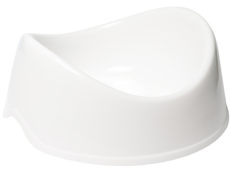 Миска Gamma пластиковая Инь Ян белая, Гамма