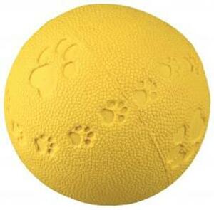  Мяч игровой резина Trixie Трикси 6 см желтый