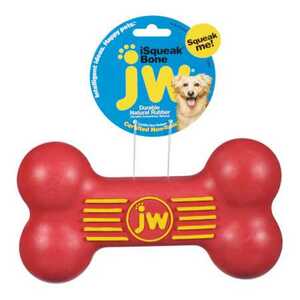 Игрушка JW косточка для собак с пищалкой 14 см