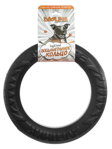 Игрушка Doglike Снаряд Tug&Twist HD кольцо восьмигранное усиленное, ДогЛайк 20*13,5*6 см