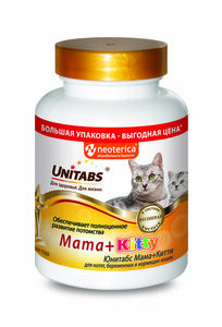 Unitabs МультиКомплекс для кошек и котят, Юнитабс 200 таблеток
