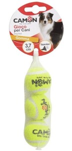 Игрушка Camon Теннисный мяч с пищалкой, Камон 6,2 см
