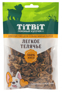TitBit Легкое телячье для собак мини пород, ТитБит