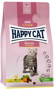 Happy Cat Юниор для котят Домашняя птица, Хэппи Кэт 1,3 кг