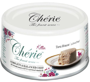 Консервы Pettric Cherie Complete & Balanced Diet мусс из тунца для котят, Петтрик 80 г