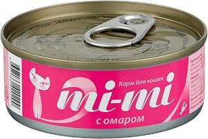 Mi-Mi консервы для кошек с омаром в желе, МиМи 80 г