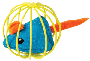 Игрушка Triol Мышка в шаре, Триол d 6,3 см