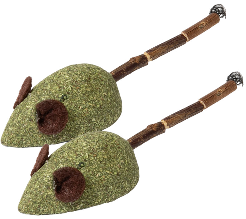 Игрушка Triol Natural для кошек из мататаби Мышки, Триол