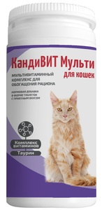 КандиВит Мульти для кошек, Candioli 50 таблеток
