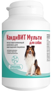 КандиВит Мульти для собак, Candioli 50 таблеток