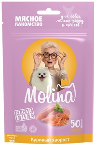 Лакомство Molina Куриный хворост для собак мелких пород и щенков, Молина