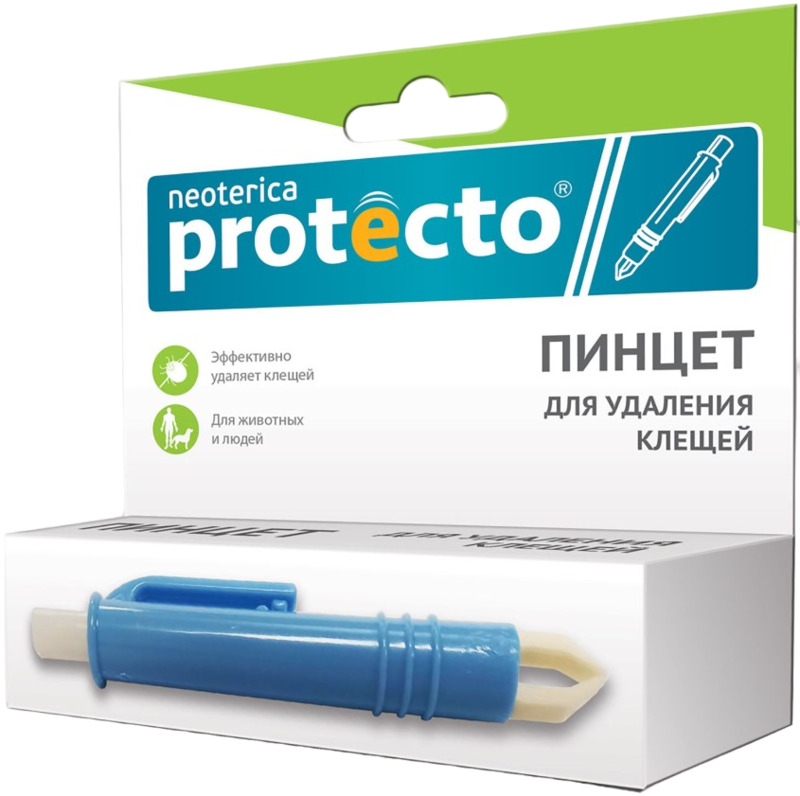 Пинцет Neoterica Protecto для удаления клещей, Неотерика Протекто