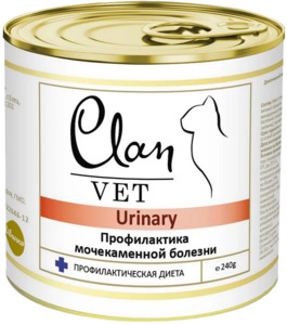 Clan Vet urinary, Клан Вет 240 г