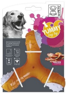 Игрушка MPets для собак Ямми Пропеллер вкус бекона, М-Петс 13,4см резина