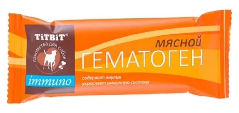 TitBit Гематоген мясной Immuno, Титбит