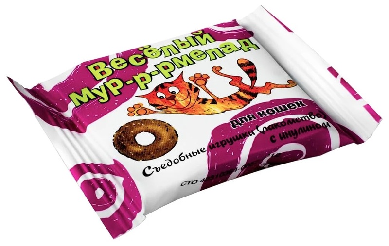 Мармелад для кошек Веселый Мур-р-рмелад с инулином