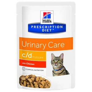 Hills PD Feline Urinary Care с курицей, пауч Хилс