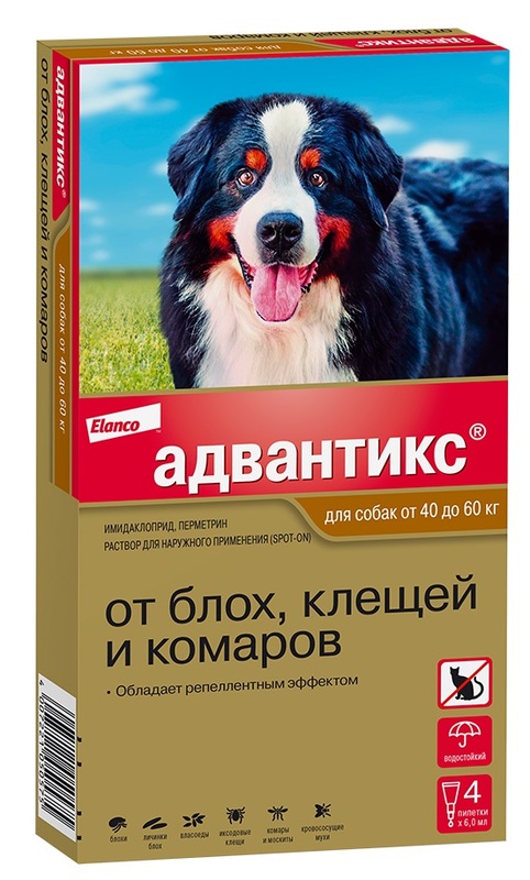 Адвантикс для собак, 1 пипетка