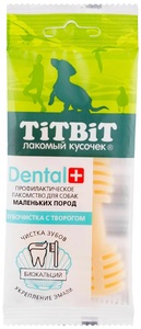 TitBit Дентал зубочистка с творогом, Титбит 26г