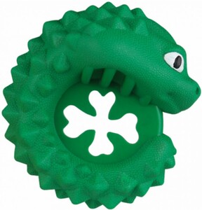 Игрушка Mr.Kranch Дракончик с ароматом курицы, Мистер Кранч 9 см зеленый
