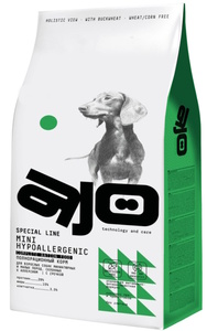 Корм AJO Mini Hypoallergenic с гречкой, Айо