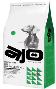 Корм AJO Mini Hypoallergenic с гречкой, Айо