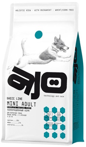 Корм Айо Mini adalt с гречкой, AJO 