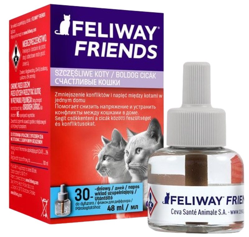 Feliway Friends Сменный блок Модулятор поведения кошек, Феливей Френдс