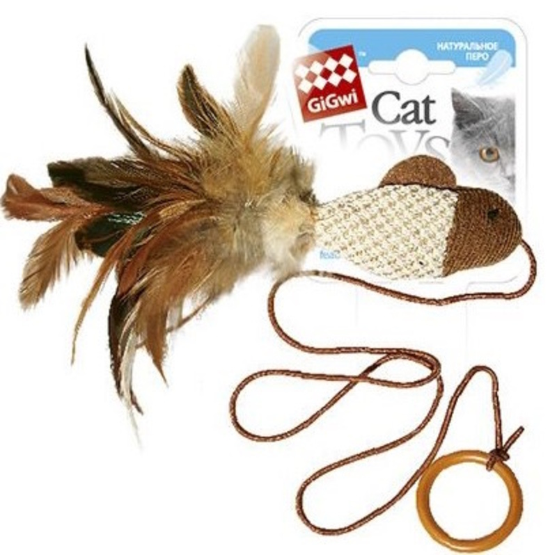 GiGwi Дразнилка Рыбка на палец, Гигви