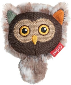 Игрушка GiGwi Catch & Scratch Eco Сова интерактивная, ГиГви