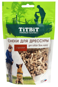 ТитБит снеки для дрессировки собак всех пород с кроликом