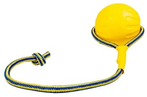 Duvo+ Игрушка для собак резиновая Мяч на веревке, Дуво