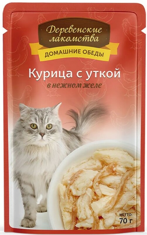 Деревенские лакомства Домашние обеды курица с уткой в желе