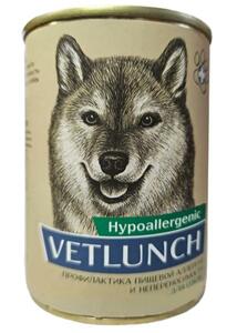 Vetlunch Hypoallergenic для собак, Ветланч