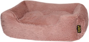 Лежанка Прайд меховая пудровая, Pride