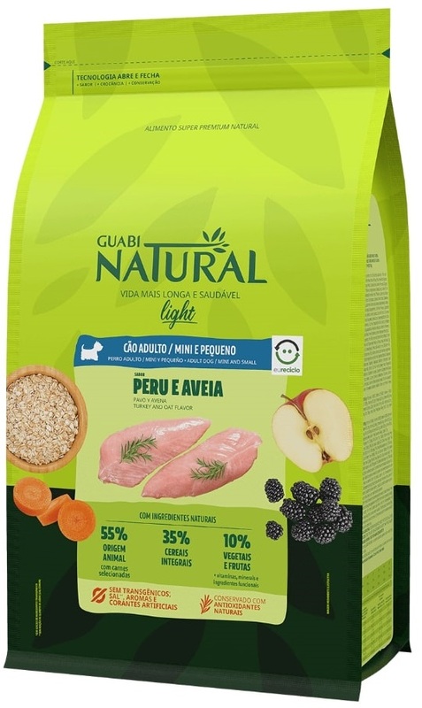 Guabi Natural Light Dog Mini and Small индейка и овёс, Гуаби