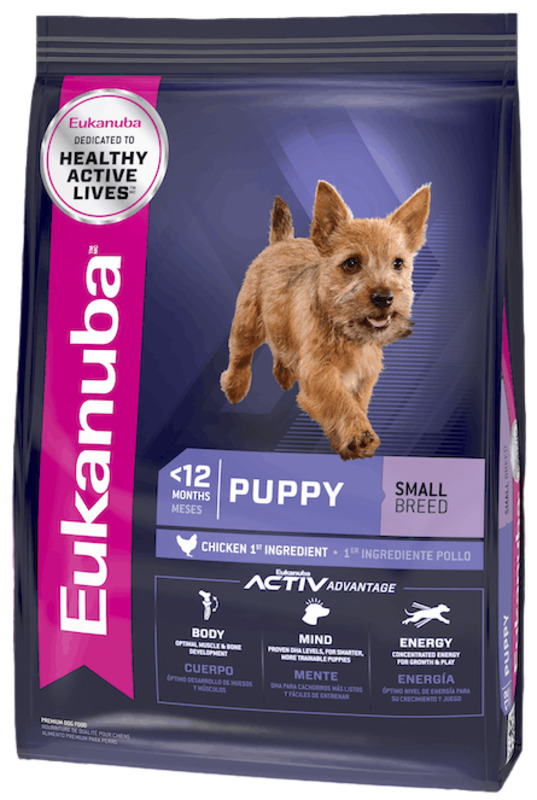 Eukanuba Puppy Small Breed с птицей, Эукануба 
