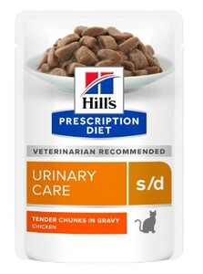 Корм Hill's Diet s/d пауч для кошек, Хиллс 85 гр
