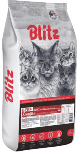 Blitz Sensitive Beef для кошек с говядиной, Блиц