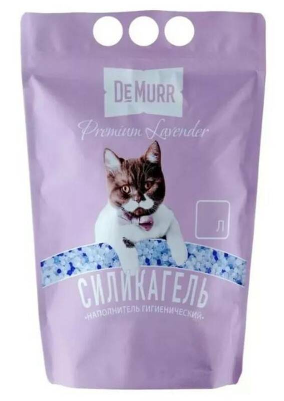Наполнитель силикагелевый DeMurr Premium Lavender, ДеМурр