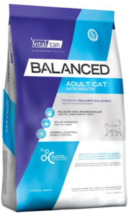 Vitalcan Balanced Cat Adult, Виталкан 0,4 кг