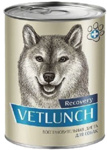 Vetlunch Recovery собак, Ветланч