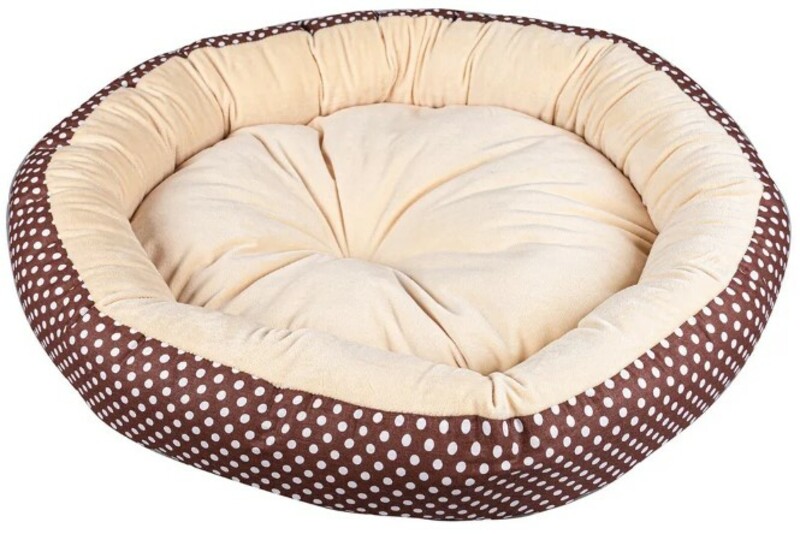 Лежак XODY  Ватрушка мех/плюш, Ксоди