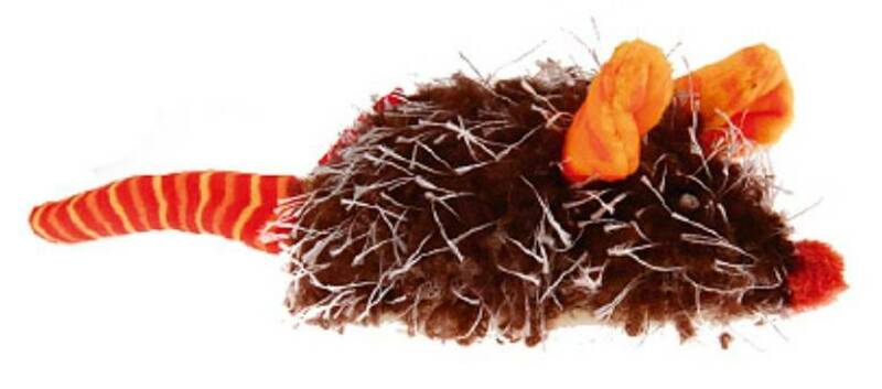 Игрушка GiGwi Мышка интерактивная со звуковым чипом, ГиГви