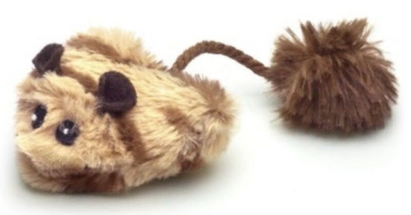 Мышка с погремушкой Taichipet