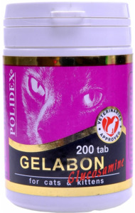 Polidex Gelabon plus Glucozamine для кошек, Полидекс Гелабон Плюс Глюкозамин