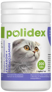 Polidex Gelabon plus Glucozamine для кошек, Полидекс Гелабон Плюс Глюкозамин